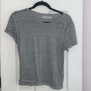 Abercrombie and Fitch gray t shirt